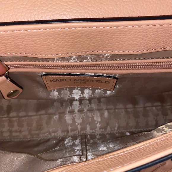 Karl ledgerfeld peach purse - Picture 4 of 5
